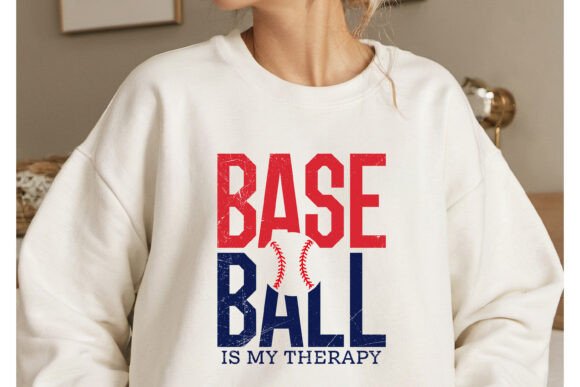 Baseball SVG, Baseball is My Therapy