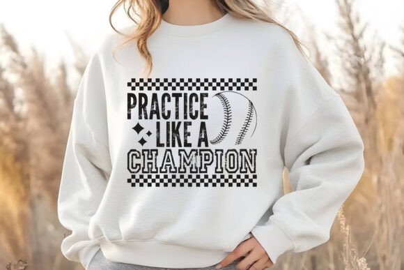 Baseball SVG, Practice Like a Champion