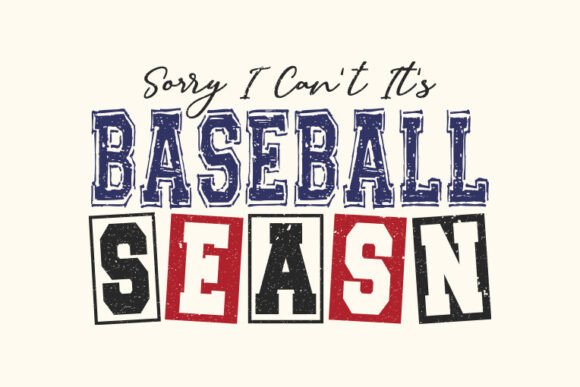 Baseball SVG, Sorry I Can't It's Baseball