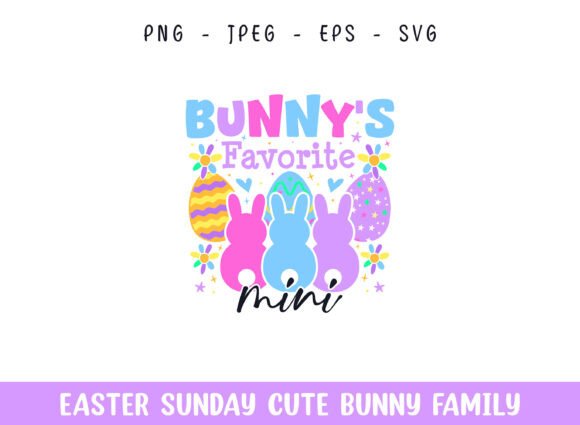 Bunny's Favorite Mini Easter Sunday SVG
