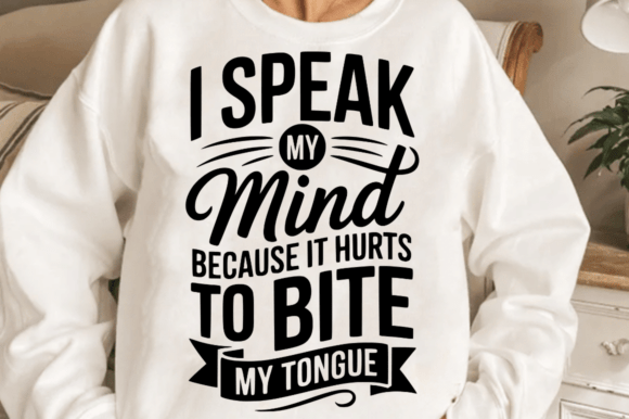 I Speak My Mind Because SVG Design