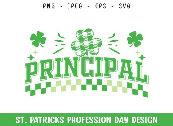 Principal St Patricks Day Profession Svg